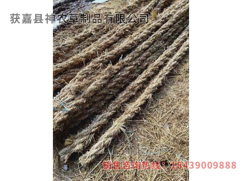 護(hù)坡草繩，護(hù)坡草棒